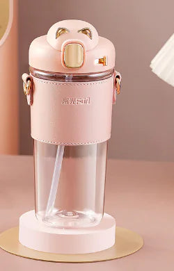 20oz Spill-free Straw Water Bottle