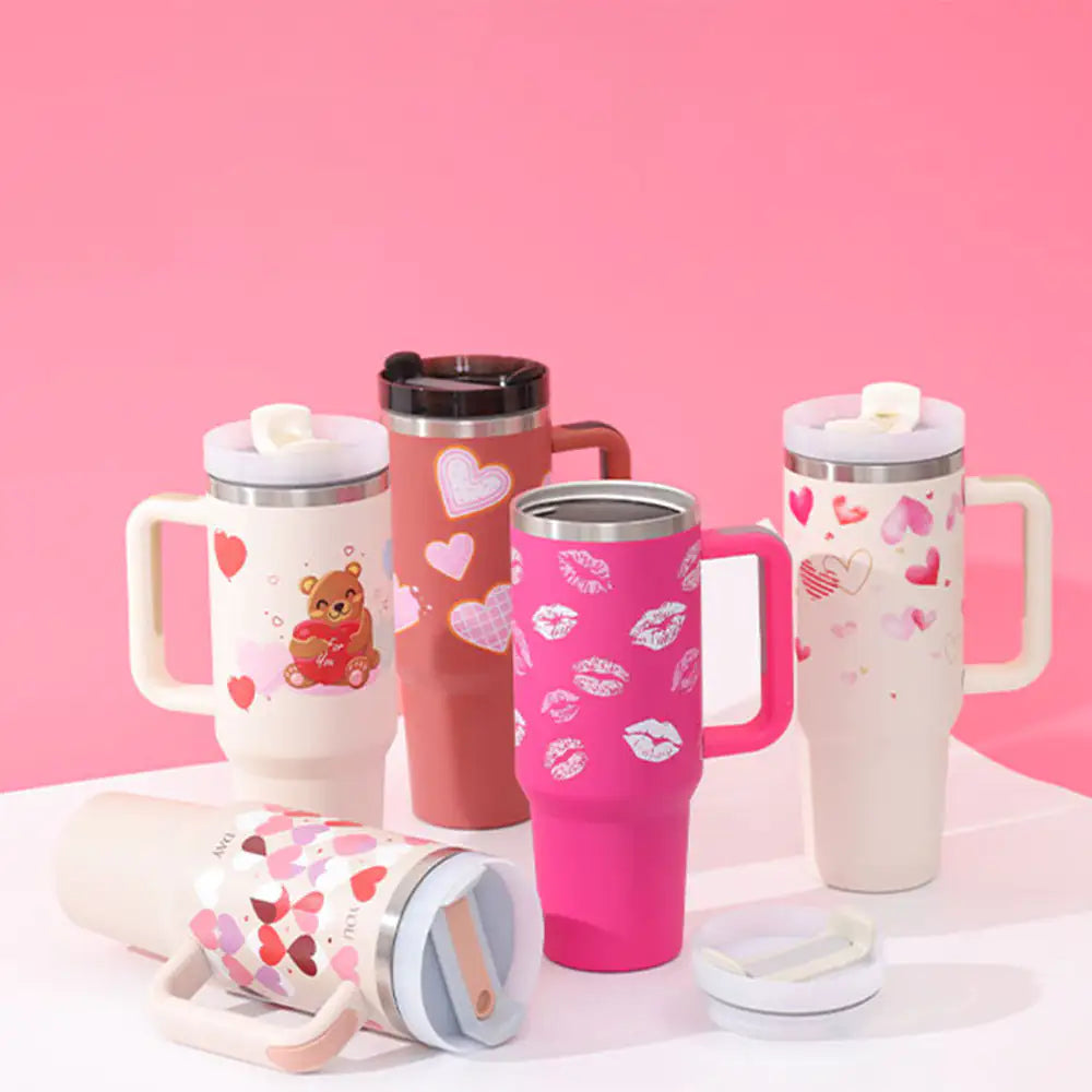 Insulated 40oz Stainless Steel Coffee Tumbler