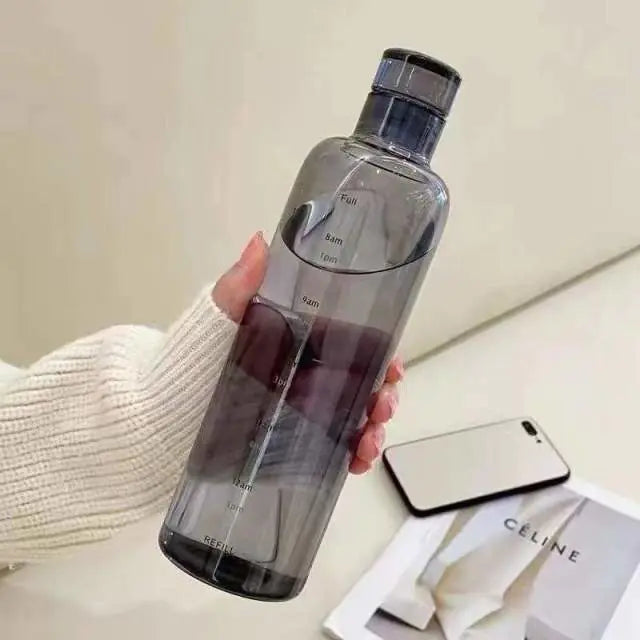 500ml Leak-Proof PC Sports Water Bottle with Weather Mark