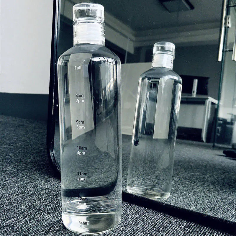 500ml Leak-Proof PC Sports Water Bottle with Weather Mark