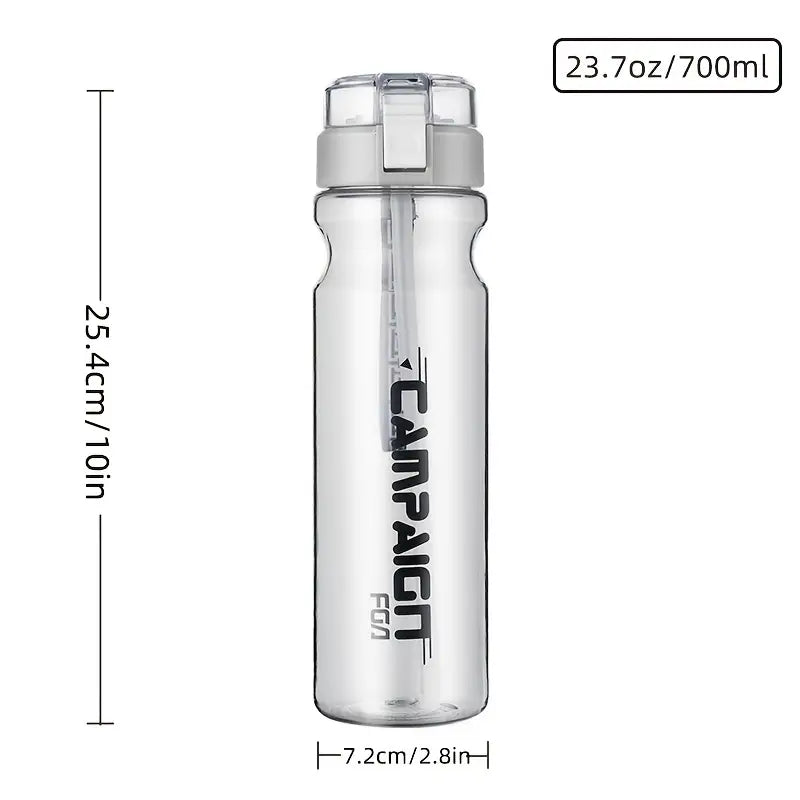 24oz Leak-Proof Hydration Bottle with Straw