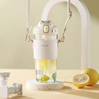 20oz Spill-free Straw Water Bottle