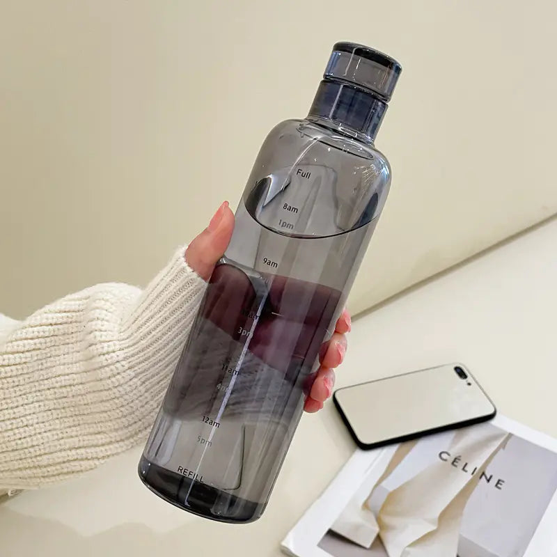 500ml Leak-Proof PC Sports Water Bottle with Weather Mark